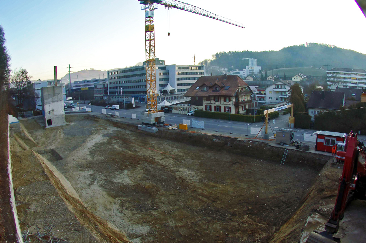 Baufortschritt März 2016