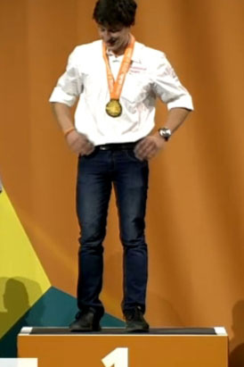 Gold für Benjamin Schneider