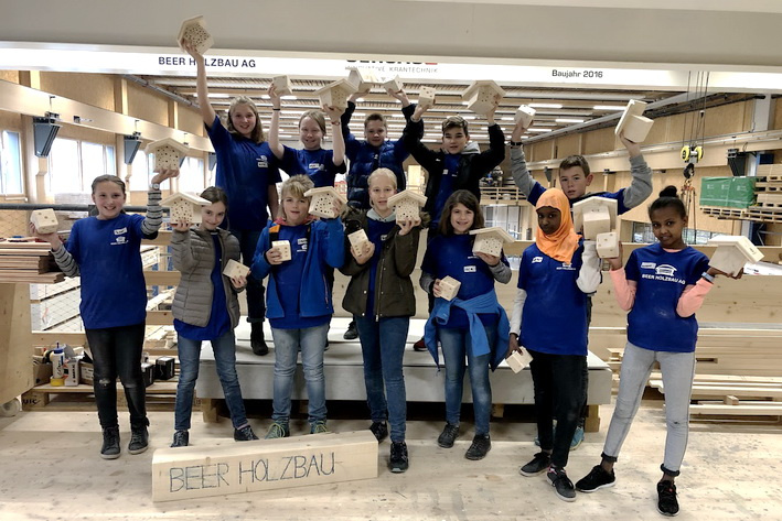 Zukunftstag bei Beer Holzbau