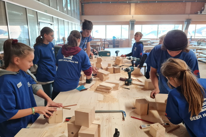Zukunftstag bei Beer Holzbau 2021