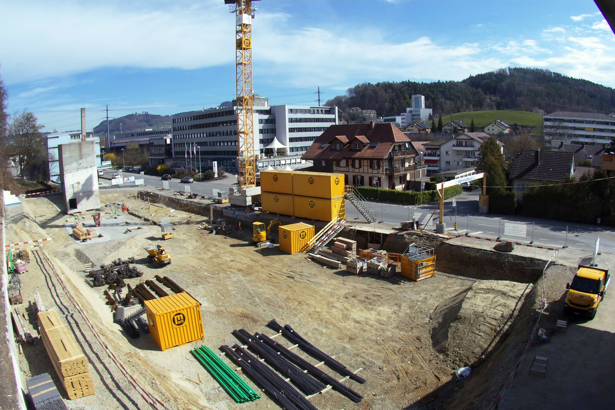 Baufortschritt März 2016