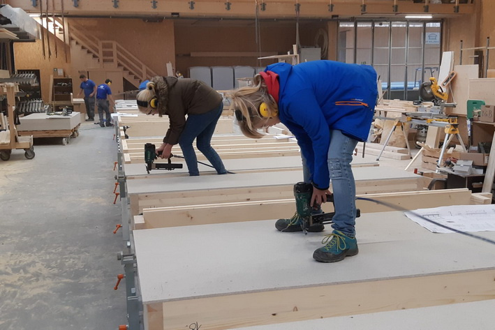 Zukunftstag bei Beer Holzbau