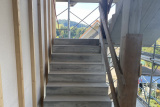 Treppenaufgang Haus 10 - Die Bauzeit in Bilder