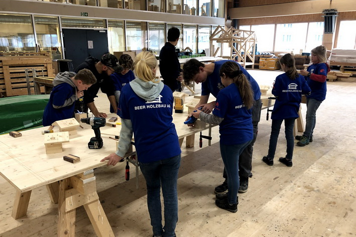 Zukunftstag bei Beer Holzbau