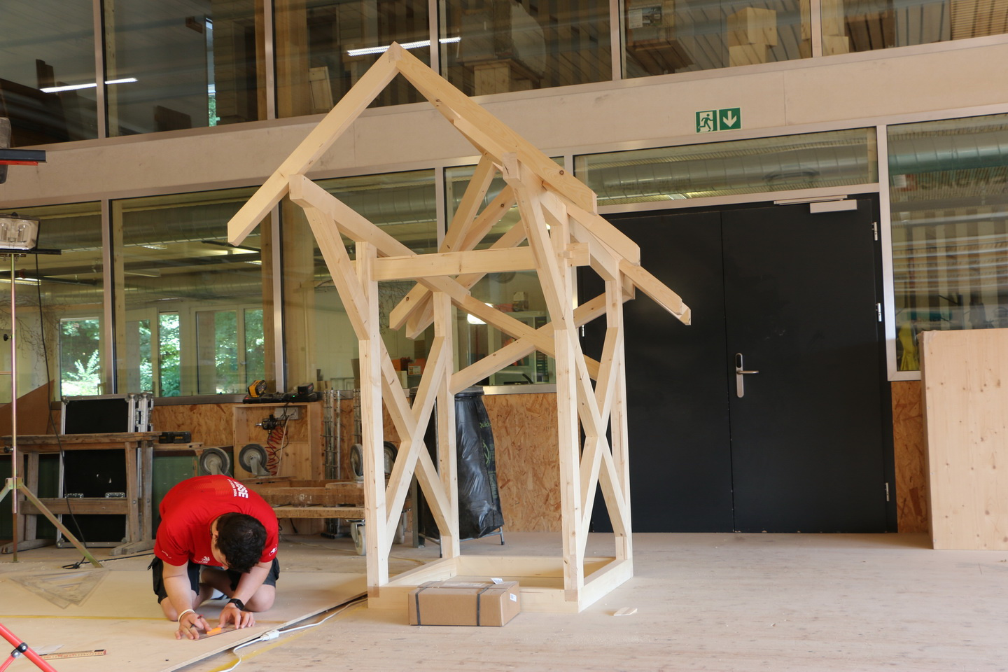 Training vor den WorldSkills - Vizeweltmeister Rafael Bieler